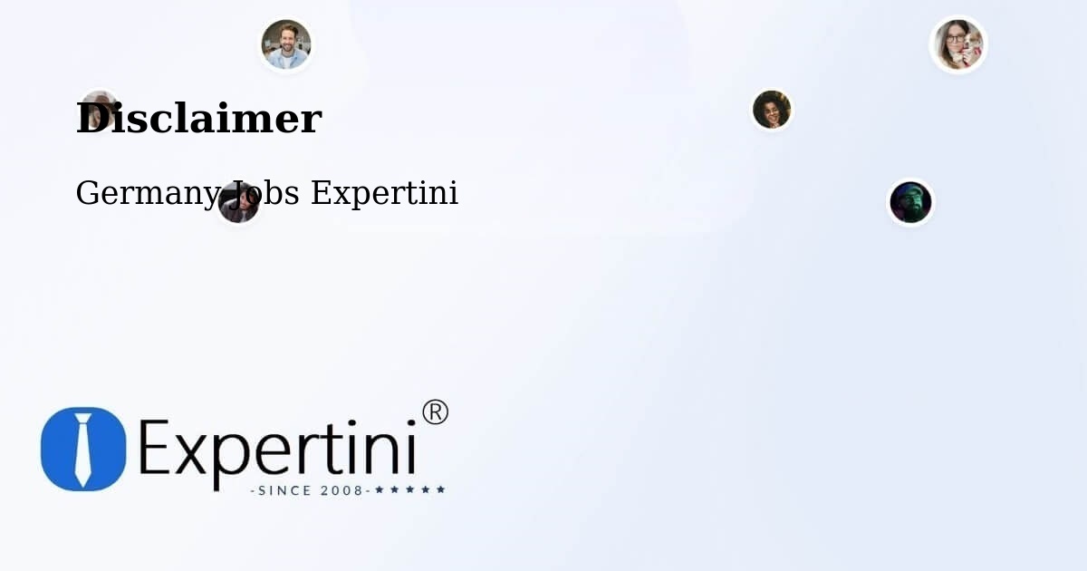 Disclaimer – Parchim - Germany Jobs Expertini